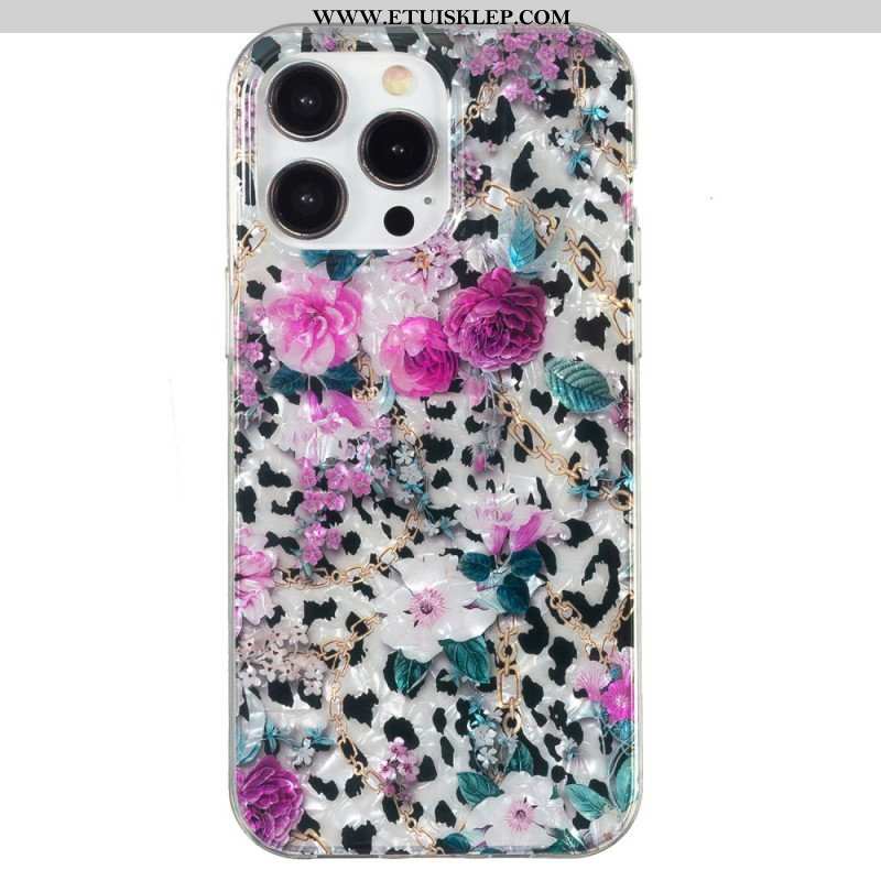 Etui do iPhone 15 Pro Kwiatowy